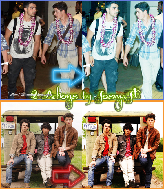 Photo Color Enhance effect photoshop action