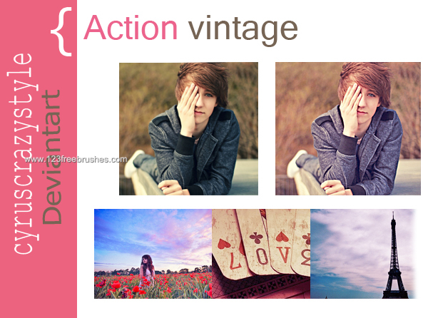 Vintage_ Effect Photoshop Action