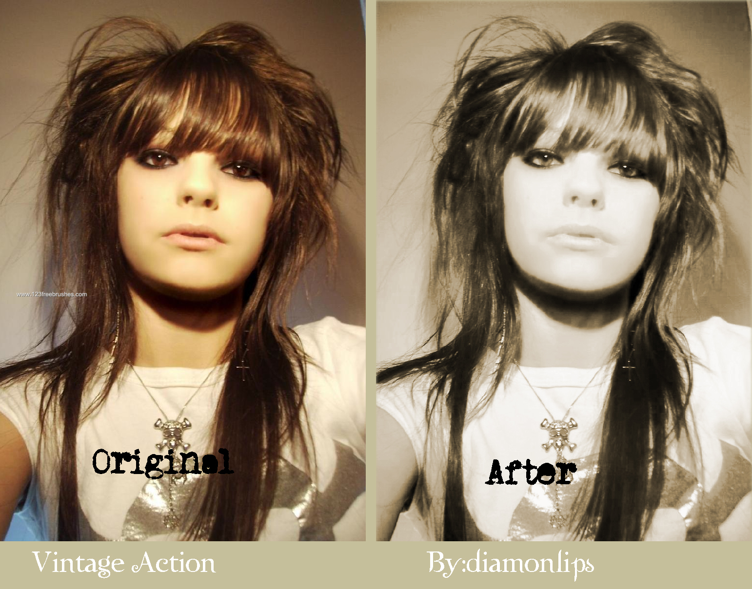 Vintage Effect Photoshop Action