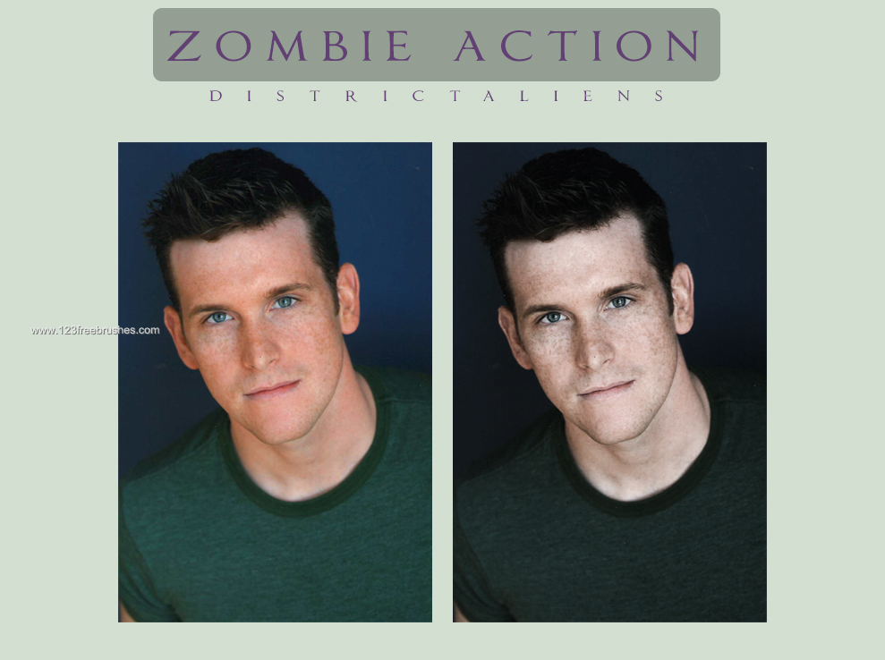 zombie photoshop action free download