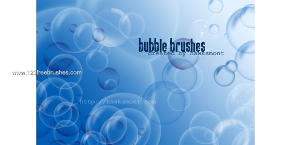 Water Bubbles Brushes Photoshop Free