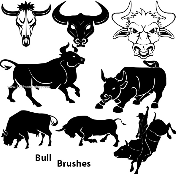 Bull Brushes for Photoshop