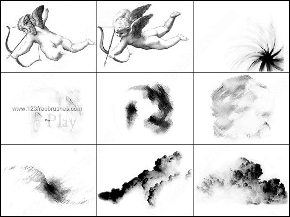 Clouds – Cupid Photoshop Brushes