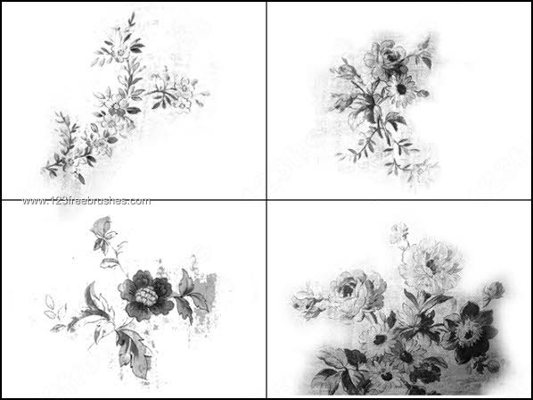 Flower Brushes for Photoshop Free