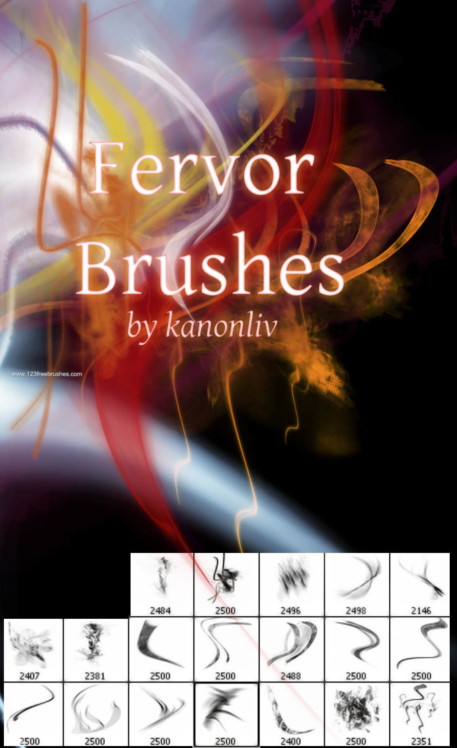 Abstract Brushes For Adobe Photoshop Cs5