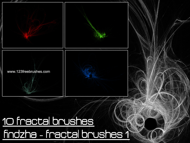 Fractal Brushes Photoshop Free