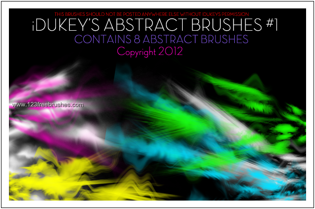 Free Abstract Brushes For Photoshop