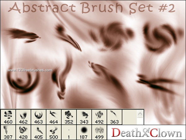 Abstract Brush Set Free Download