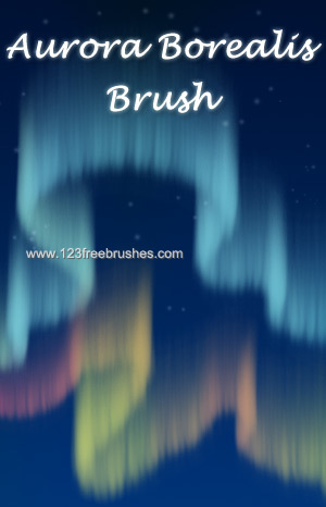 Abstract Christmas Tree Brushes