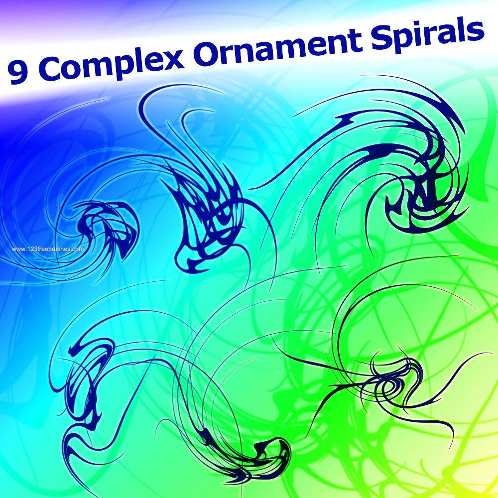 Complex Ornament Spirals