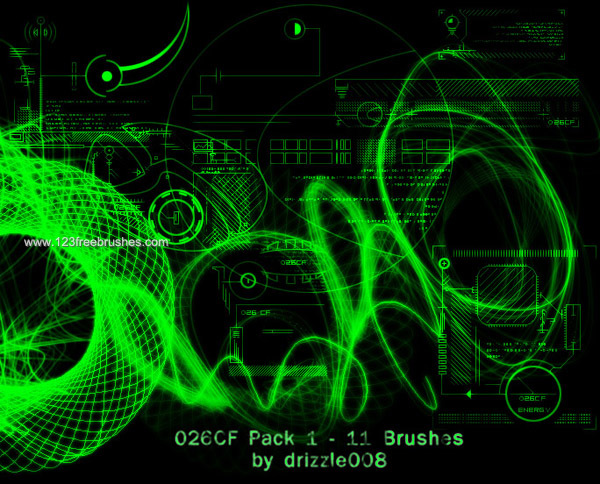Green Abstract Fractal