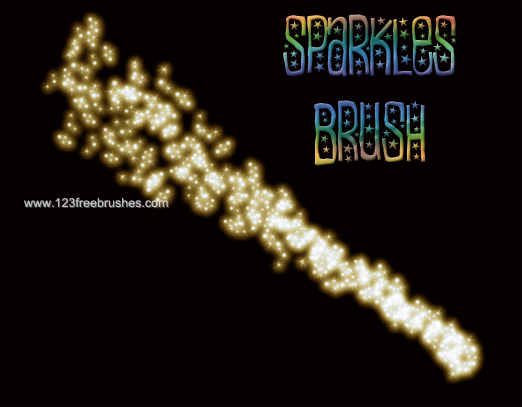 free sparkle brush photoshop