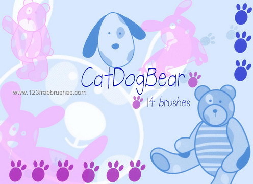 Cute Cat – Dog and Bear Cartoons