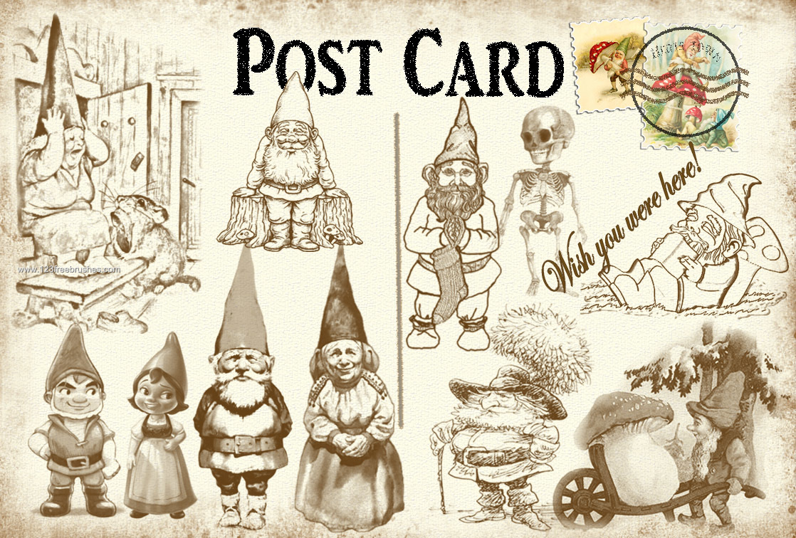 Christmas Santa Claus Post Card