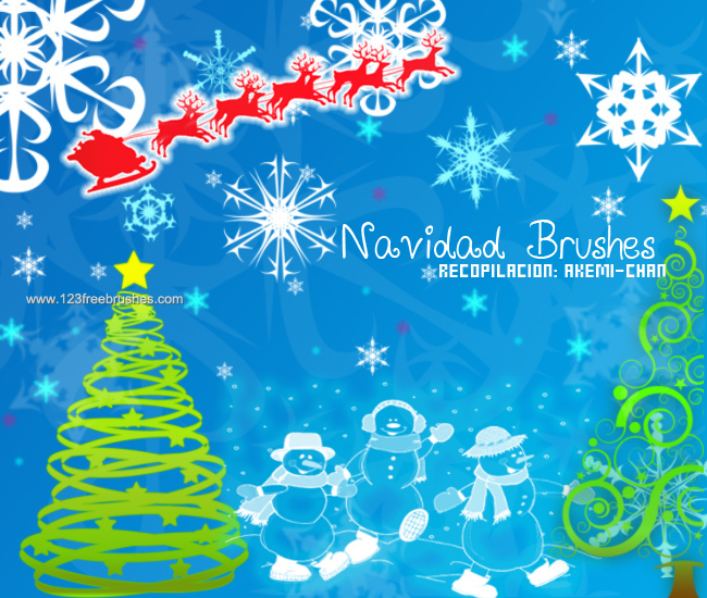 Christmas Tree – Snowflake – Snowman