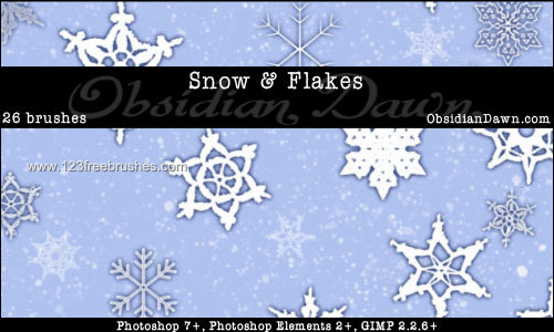 Snow Snowflakes