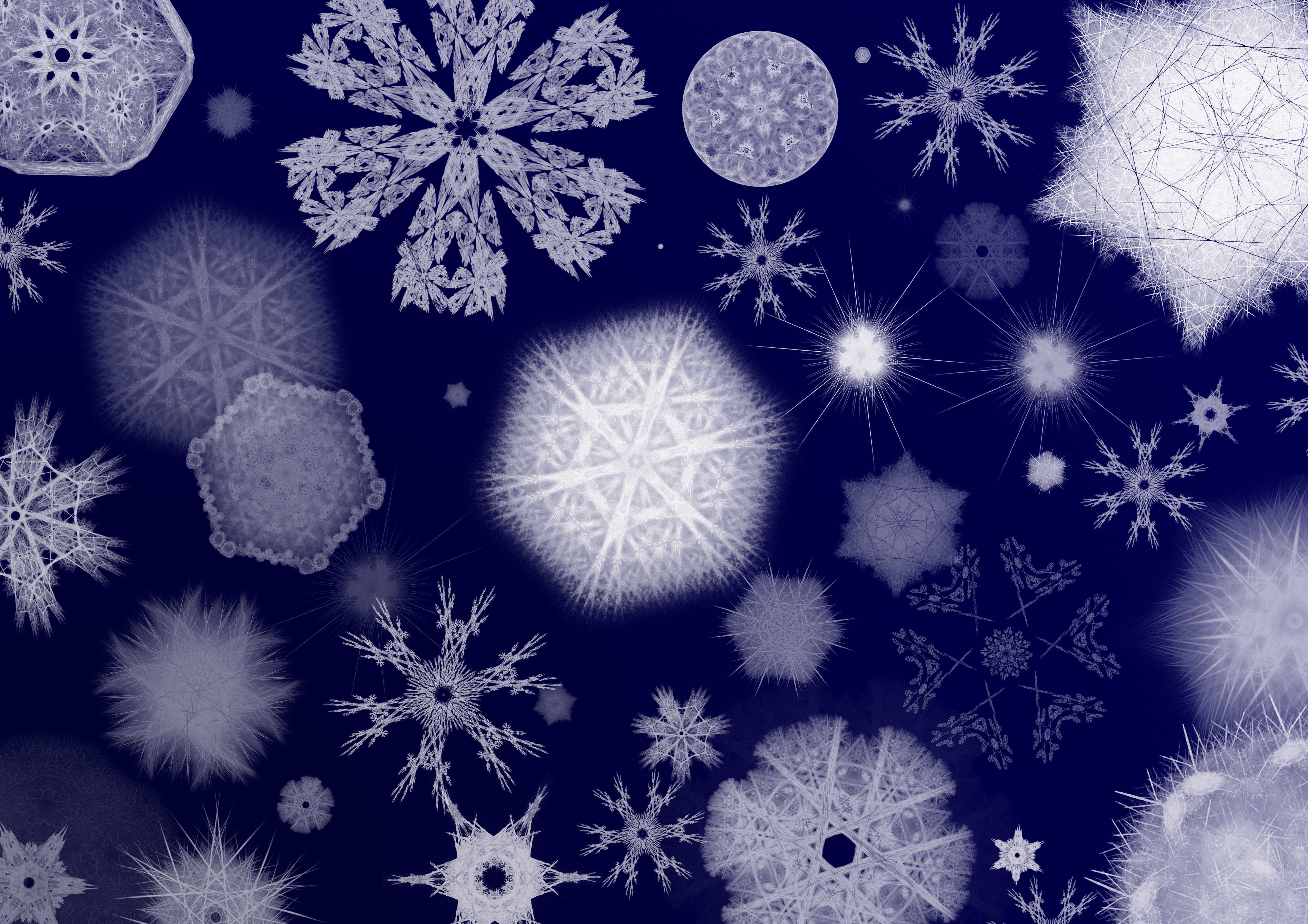 Snowflake Free Photoshop Brush Download. 