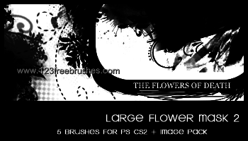 Floral Large Mask