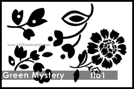 Flower Silhouettes Flower Silhouettes
