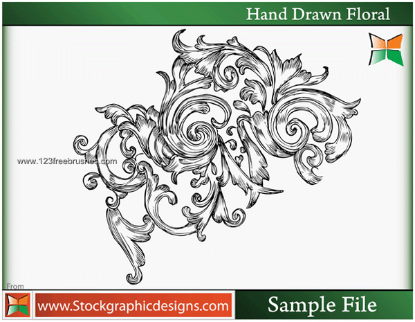 Hand Drawn Floral