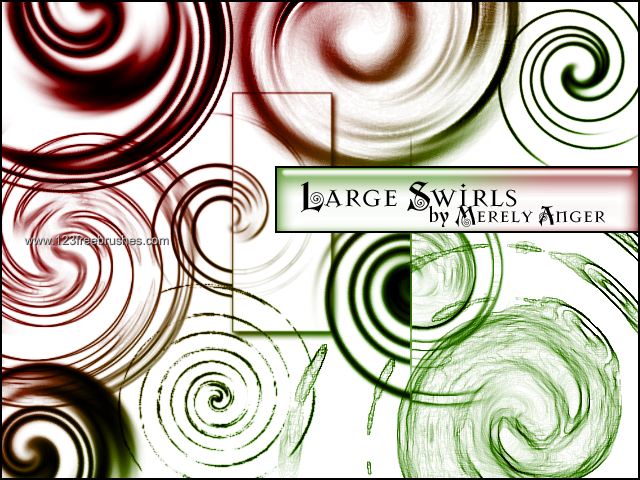 Large Swirl Designs