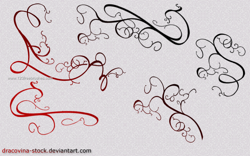 Ornamental Swirls Image Pack