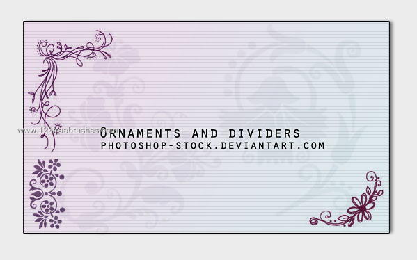 Ornaments and Dividers