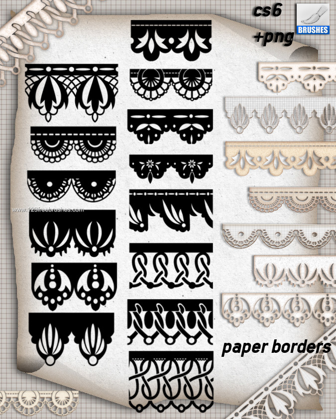 Paper Borders Decoration