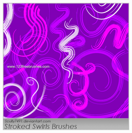 Stroked Swirls