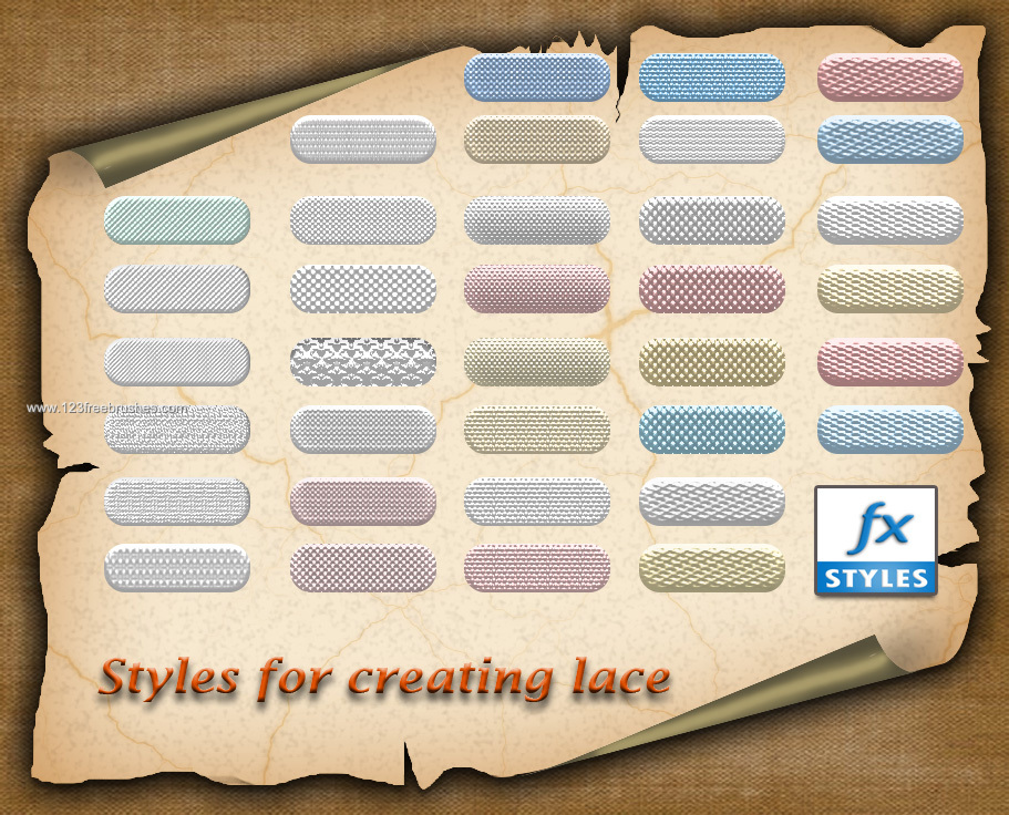 Styles For Creating Lace