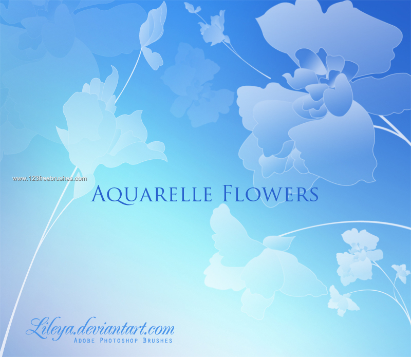 Aquarelle Flowers