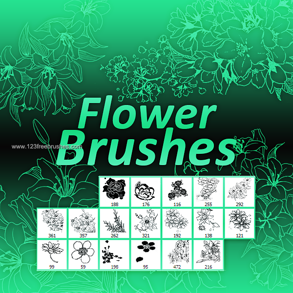 Flower Brushes Free Download