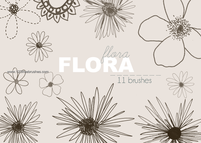 Flower Brushes Photoshop Download