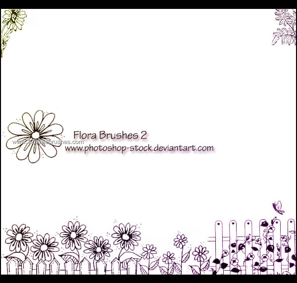 download flower brushes for photoshop cs5
