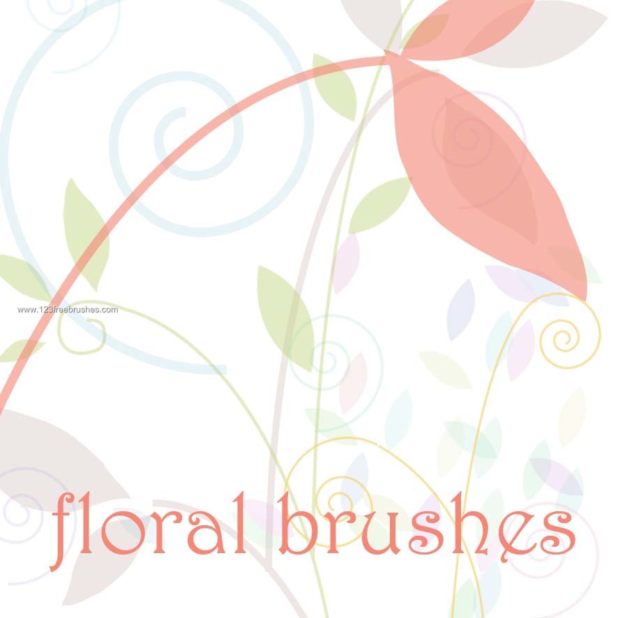 Flower Brushes Photoshop 7