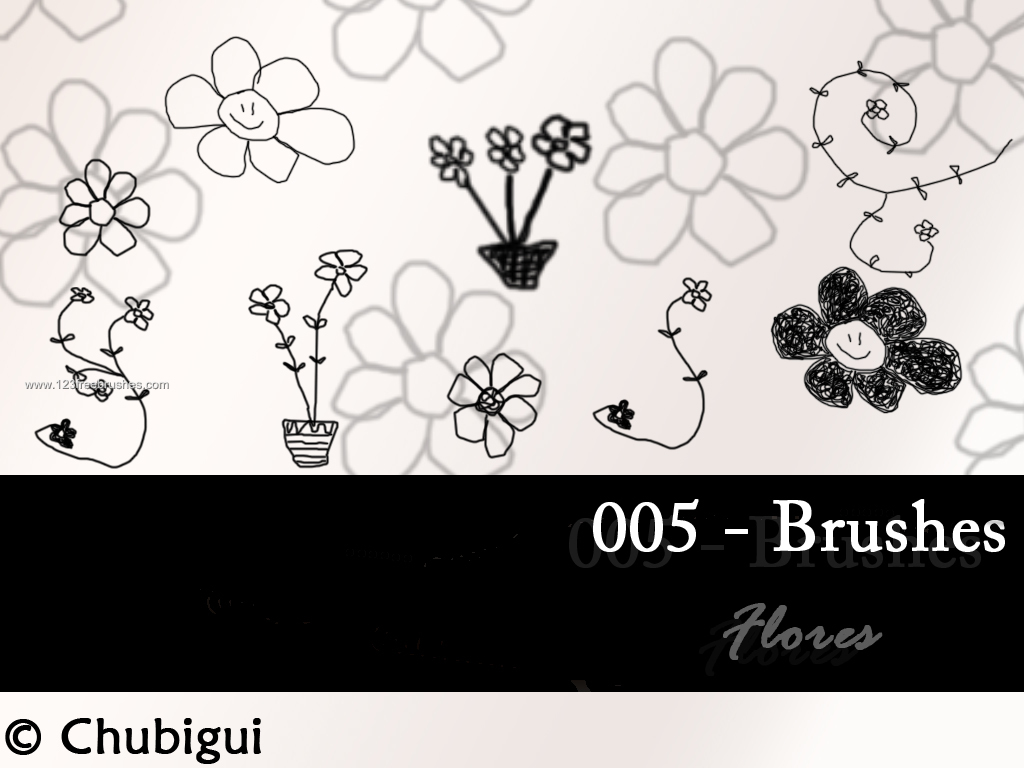 Floral Photoshop Brushes Free