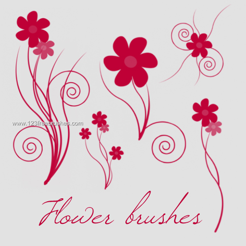 Flower Brushes Free