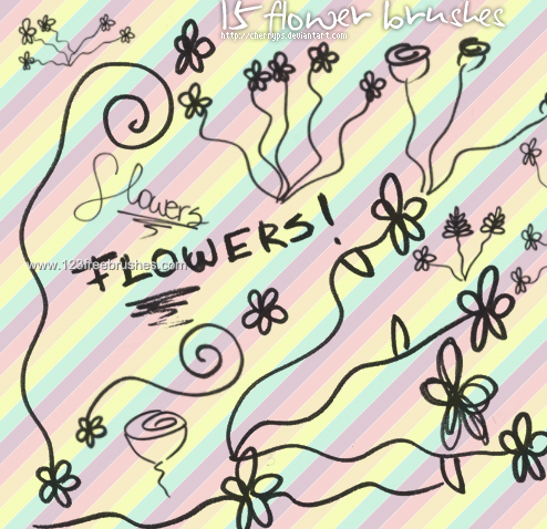 Flower Brushes For Photoshop Cc