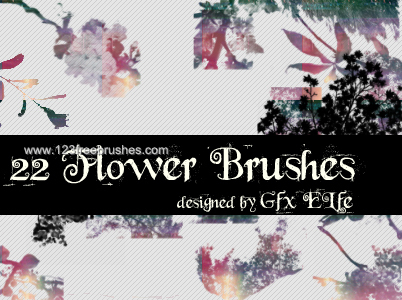 Flower Brushes On Photoshop