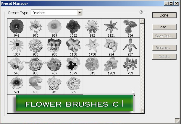 Flower Brushes For Photoshop Free Download
