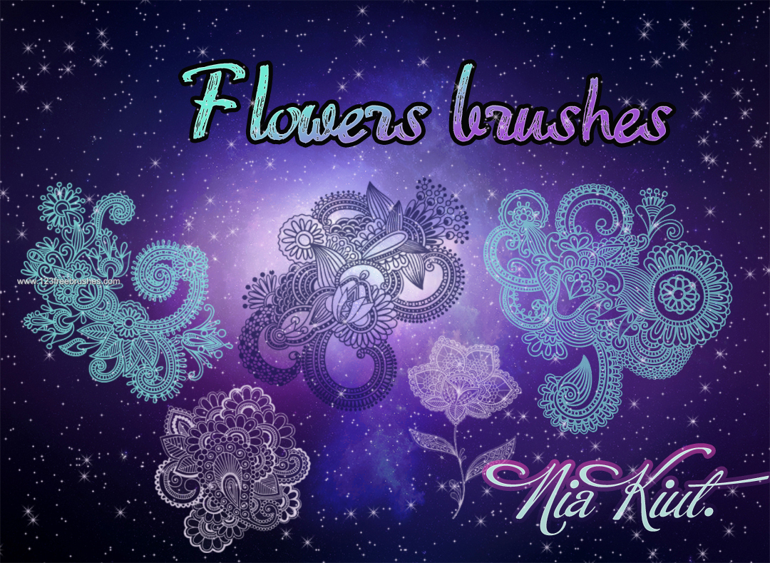Photoshop Flower Brushes Free Download