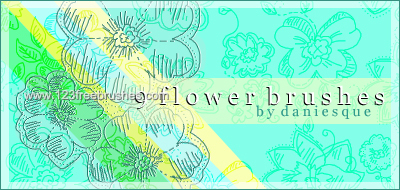Flower Abstract Brushes