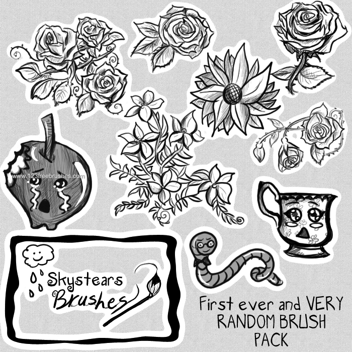 Floral Ornament Brushes Free