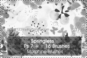 Flower Brushes Photoshop Cs3