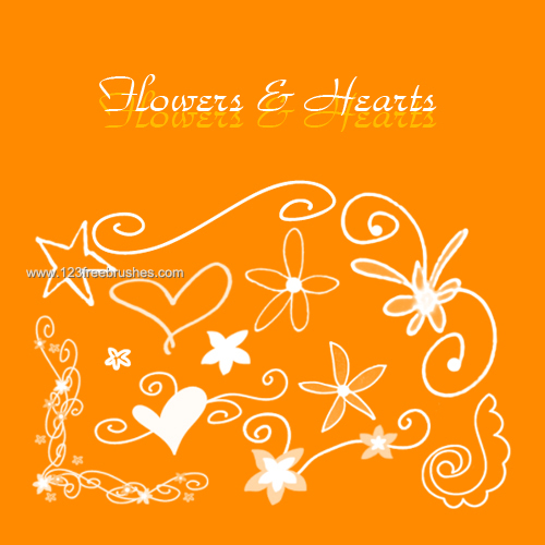 Flowers and Hearts