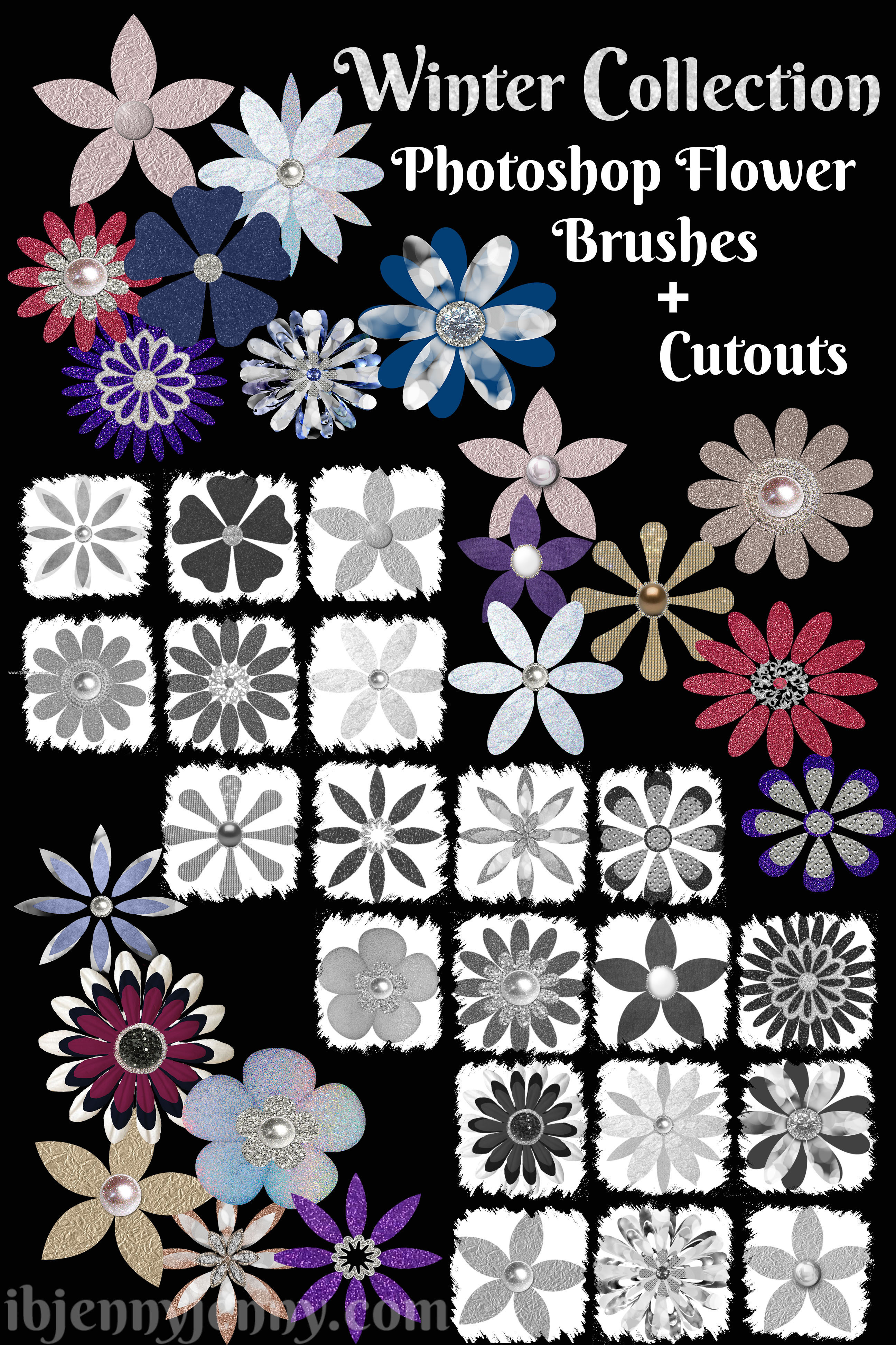 Flowers Cutouts