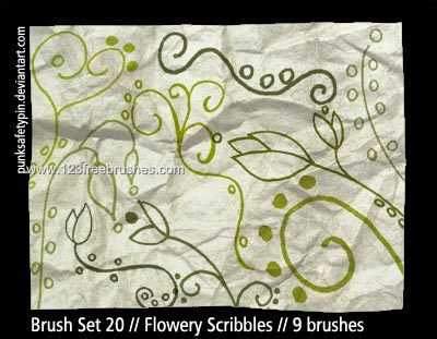 Flowery Scribbles
