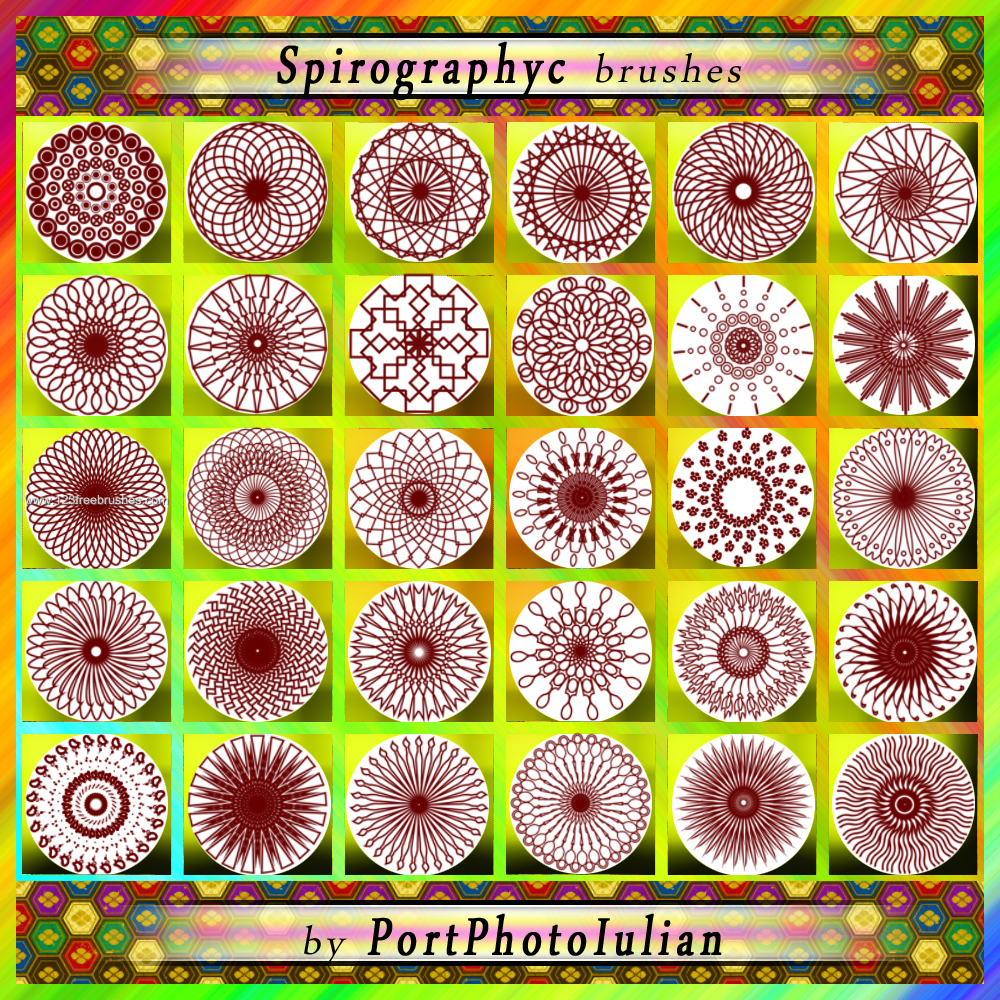 Spirography Flowers