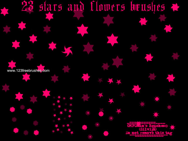 Stars and Flower