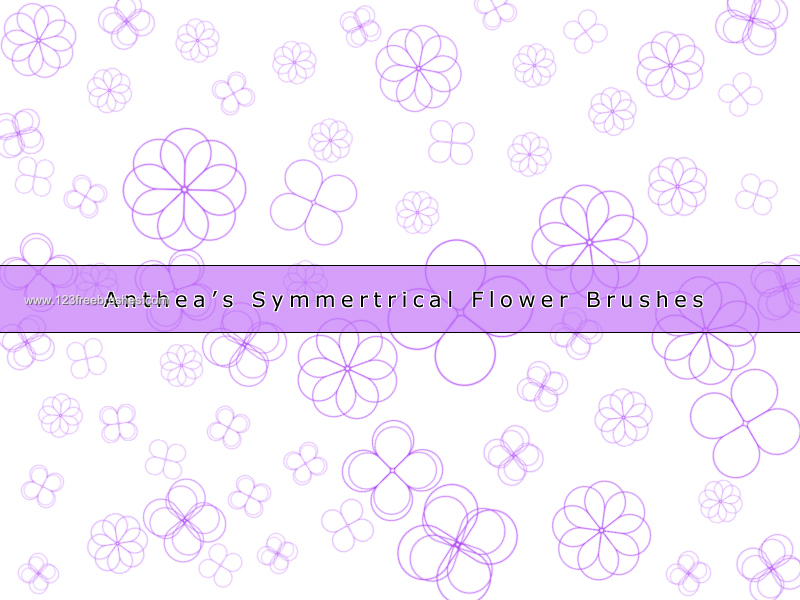 Symmetrical Flowers